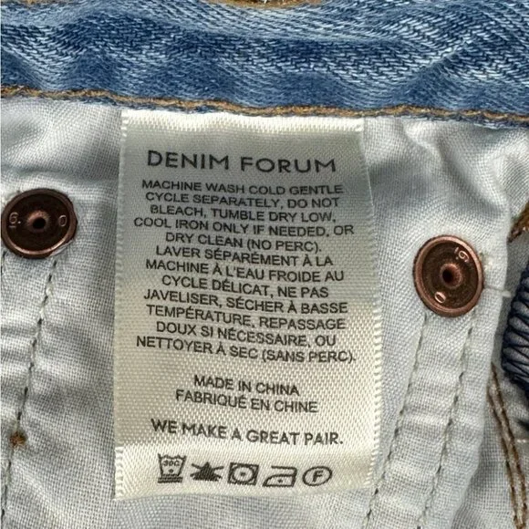 Aritzia Denim Forum Blue Jean Shorts - Picture 7 of 15